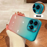 Gradient Rainbow Clear Case for iPhone
